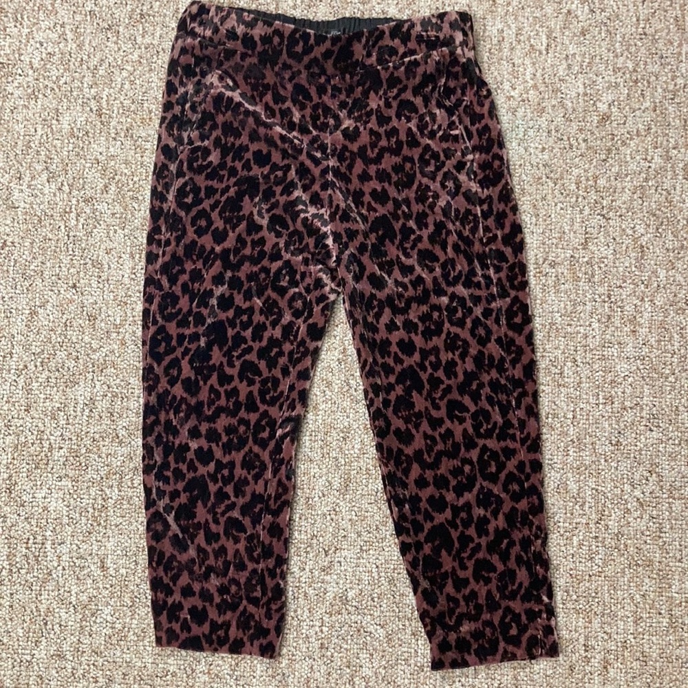 J Crew Women’s Pants Cheetah/Leopard Print 8P